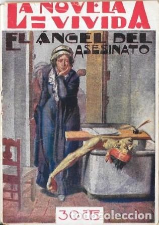 Antiquarische B&uuml;cher: EL ANGEL DEL ASESINATO - LA NOVELA VIVIDA A&Ntilde;O I -23-VI-928 N&ordm; 8 - A-NOVVIVIDA-008