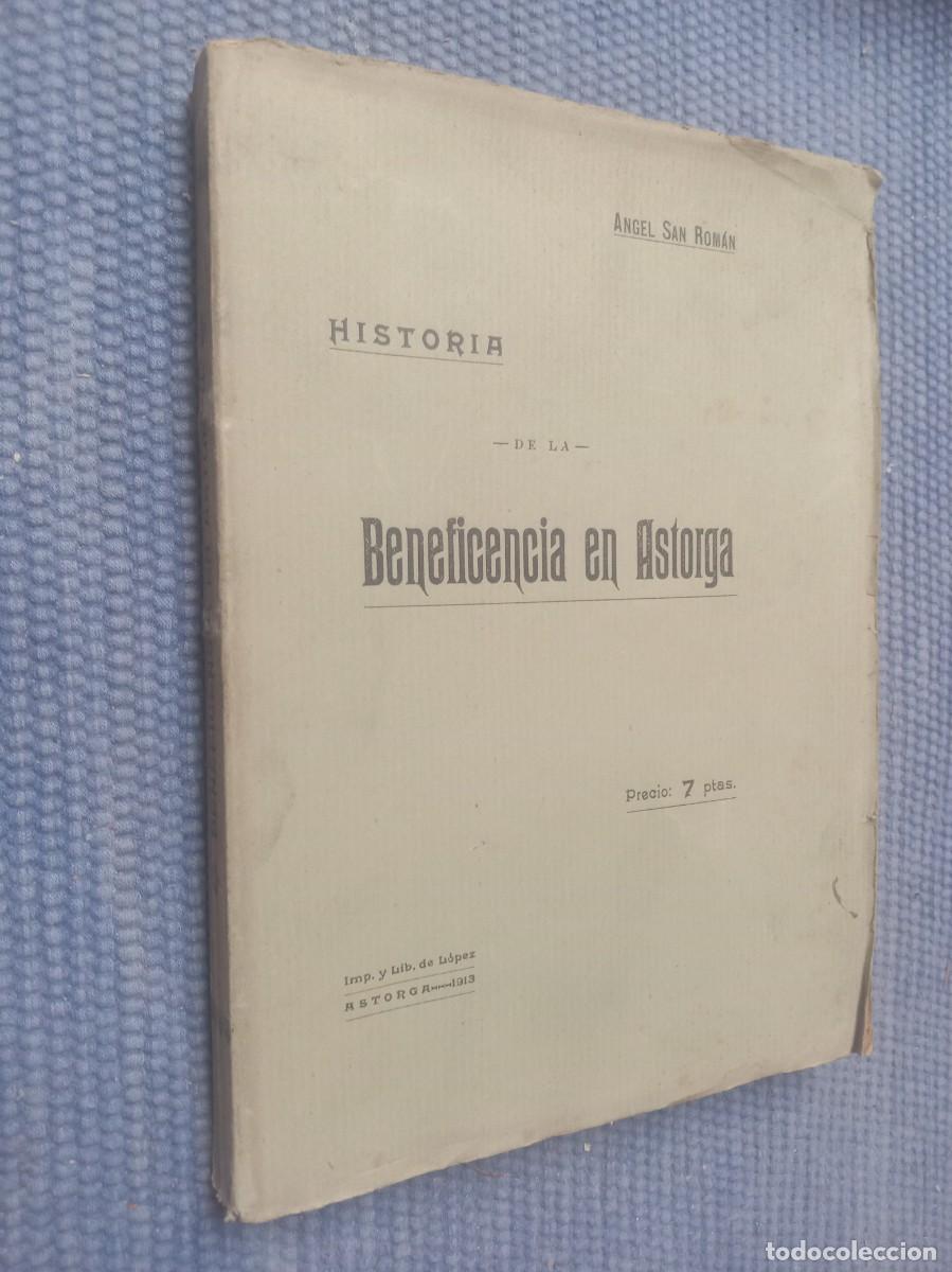 Libros antiguos: Historia de la beneficencia en Astorga