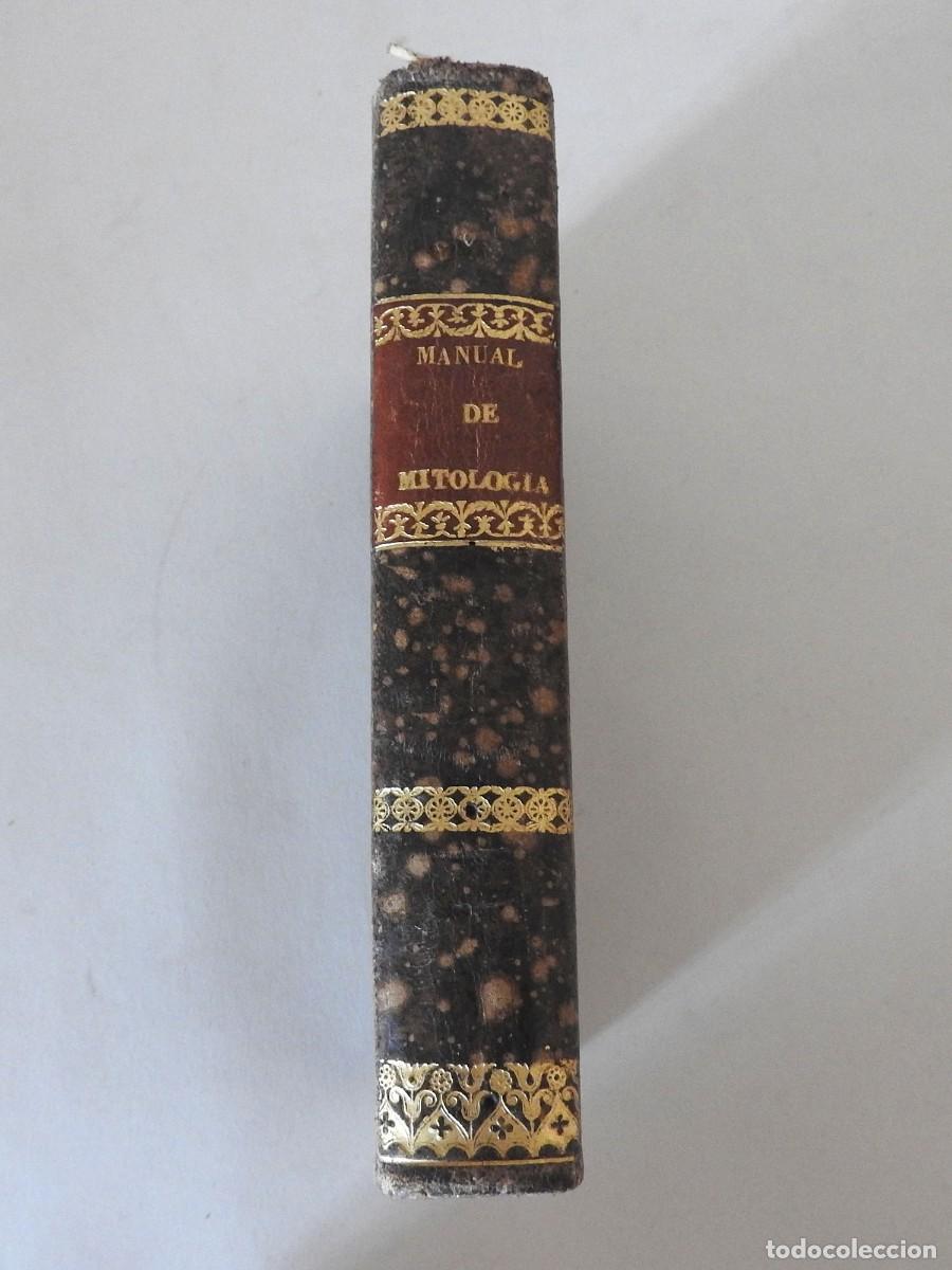 Libros antiguos: DE LA ESCOSURA, P. &mdash; Manual de mitolog&iacute;a (1845).