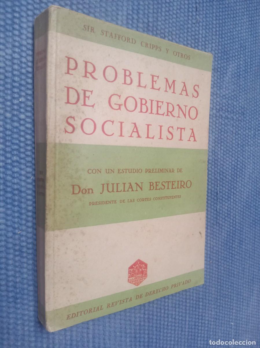 Libros antiguos: Stafford Crips: Problemas de gobierno socialista