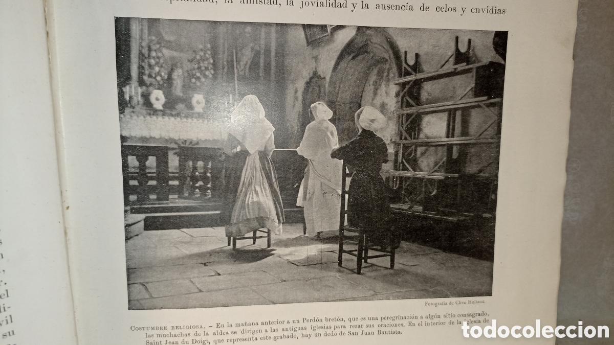 Libros antiguos: Costumbres del Universo (Tomo I) - Foto 7