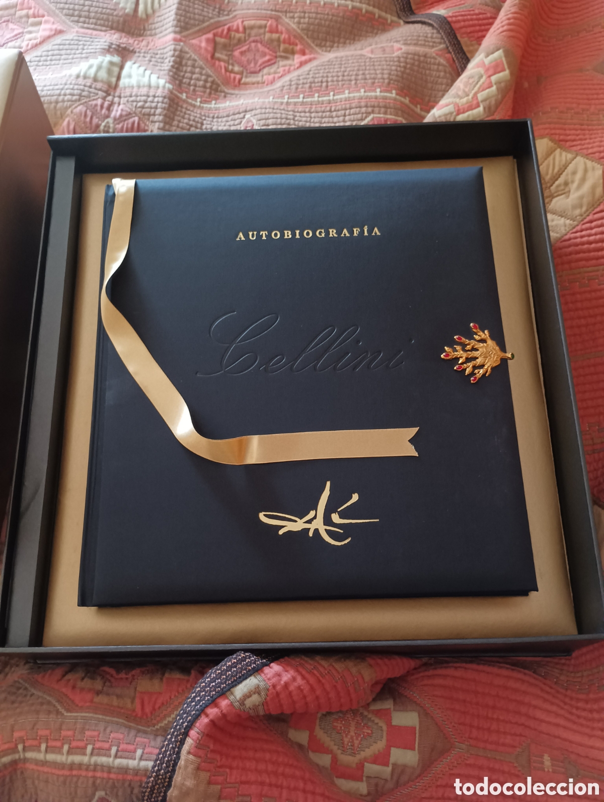 Libros antiguos: Facs&iacute;mil HC (fuera de comercio) de Autobiograf&iacute;a de Cellini con ilustraciones de Salvador Dal&iacute;