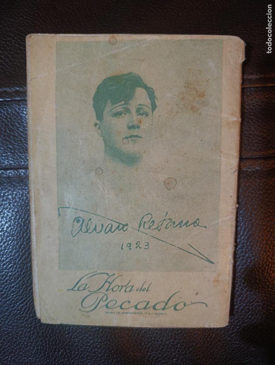 Libros antiguos: LA HORA DEL PECADO ALVARO RETANA - Foto 3