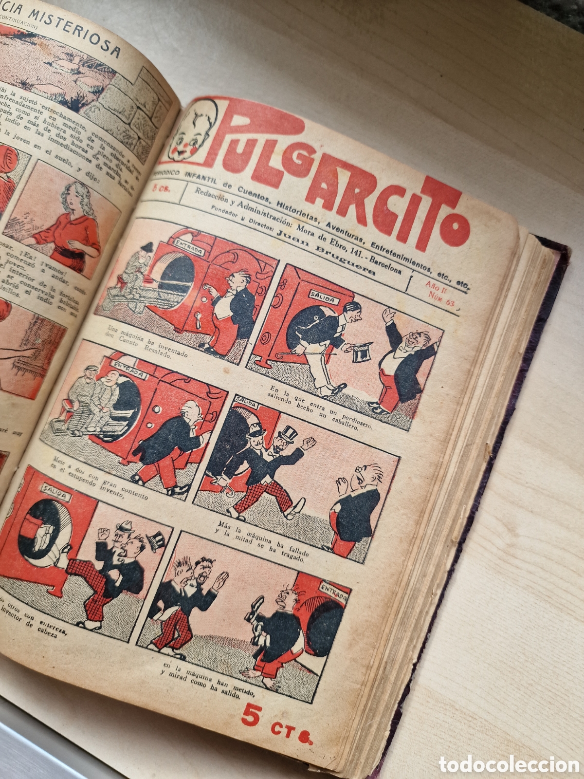 Libros antiguos: +80 Revistas Pulgarcito (A&ntilde;os 1921-22) - Joya Coleccionismo