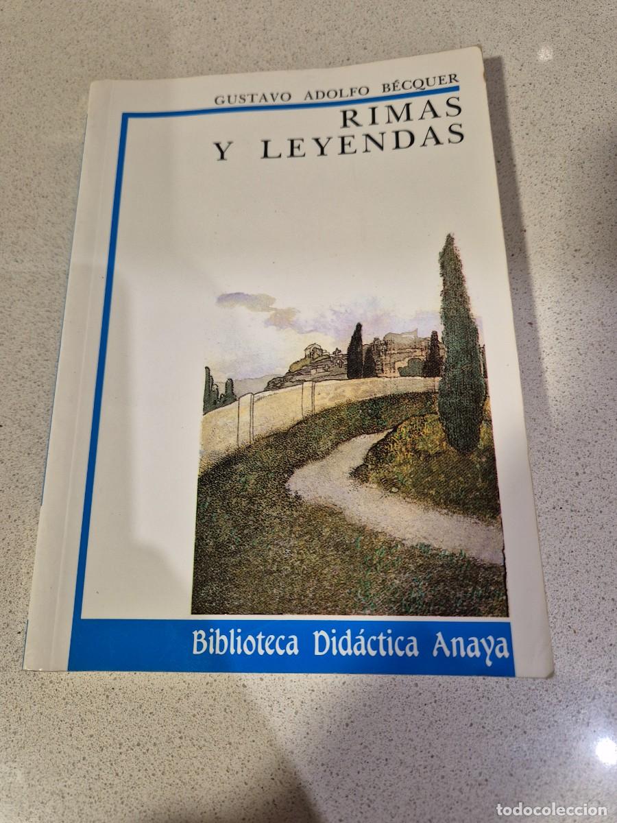 Libros antiguos: Libro &rdquo;Rimas y leyendas&rdquo;