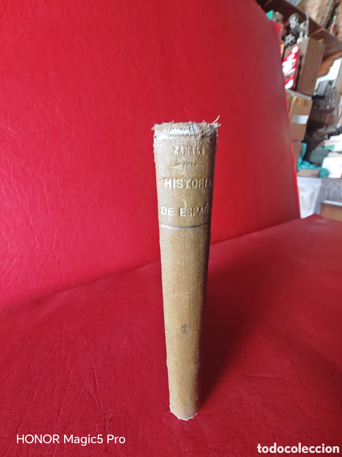 Libros antiguos: Historia de Espa&ntilde;a, Manuel Zabala, a&ntilde;o 1920, 0