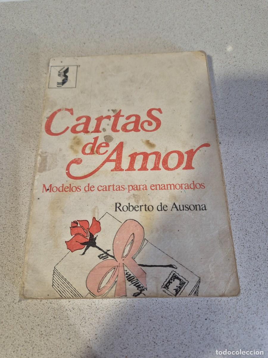 Libros antiguos: Libro &rdquo;Cartas de amor&rdquo;
