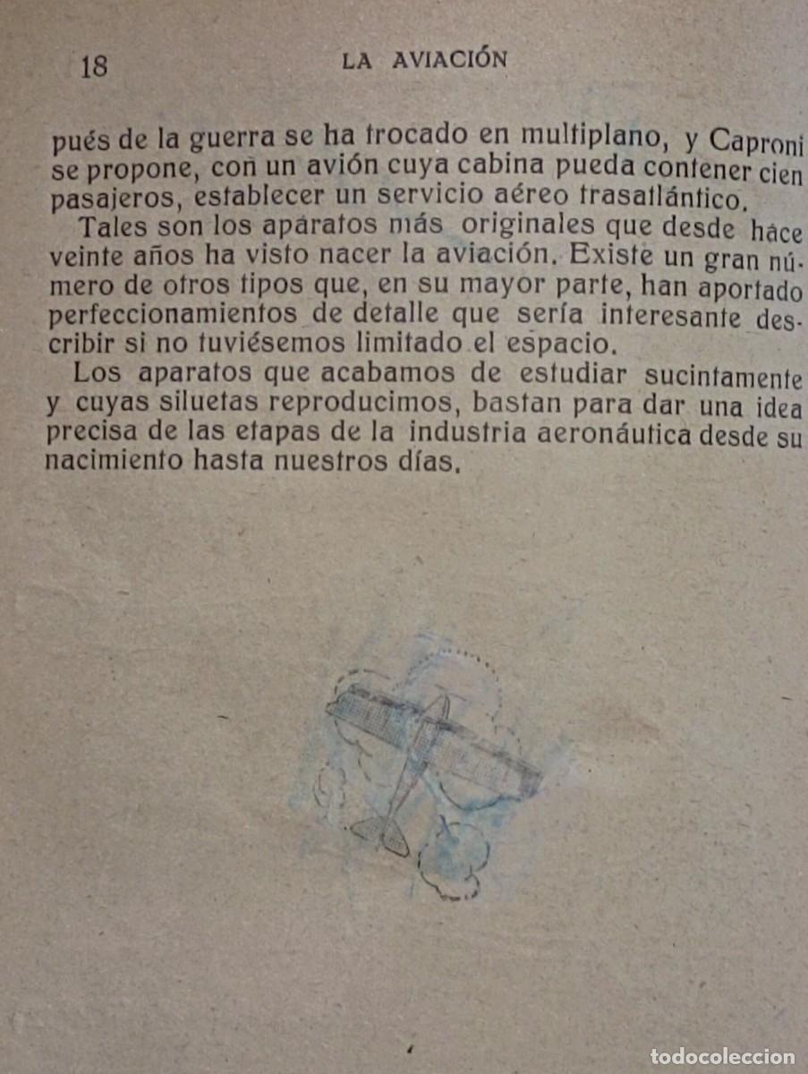 Libros antiguos: La Aviaci&oacute;n. JEAN DA&Ccedil;AY. 1920. - Foto 6