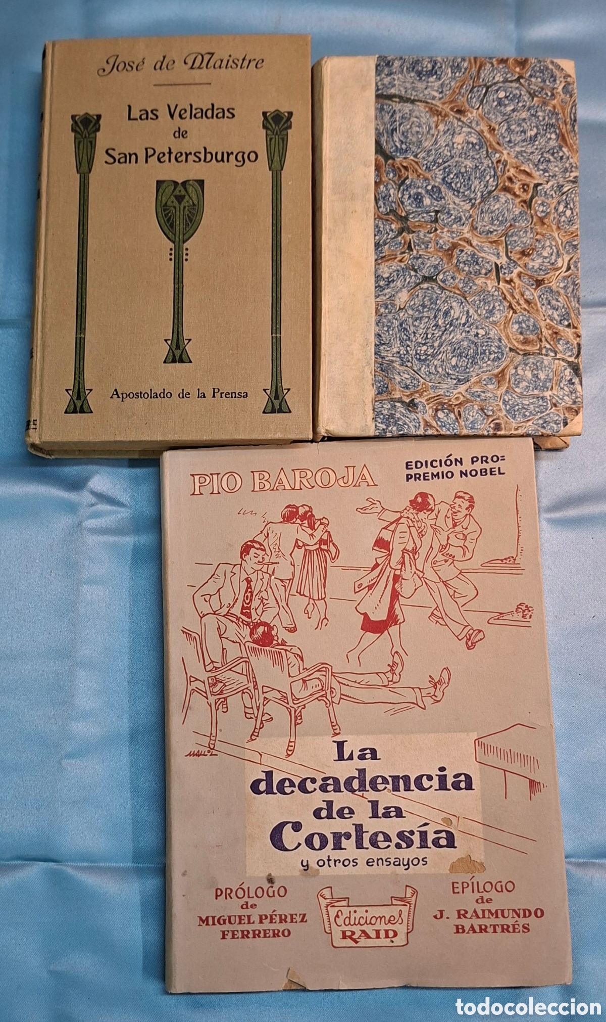 Libros antiguos: Colecci&oacute;n 3 Libros Antiguos - Foto 4