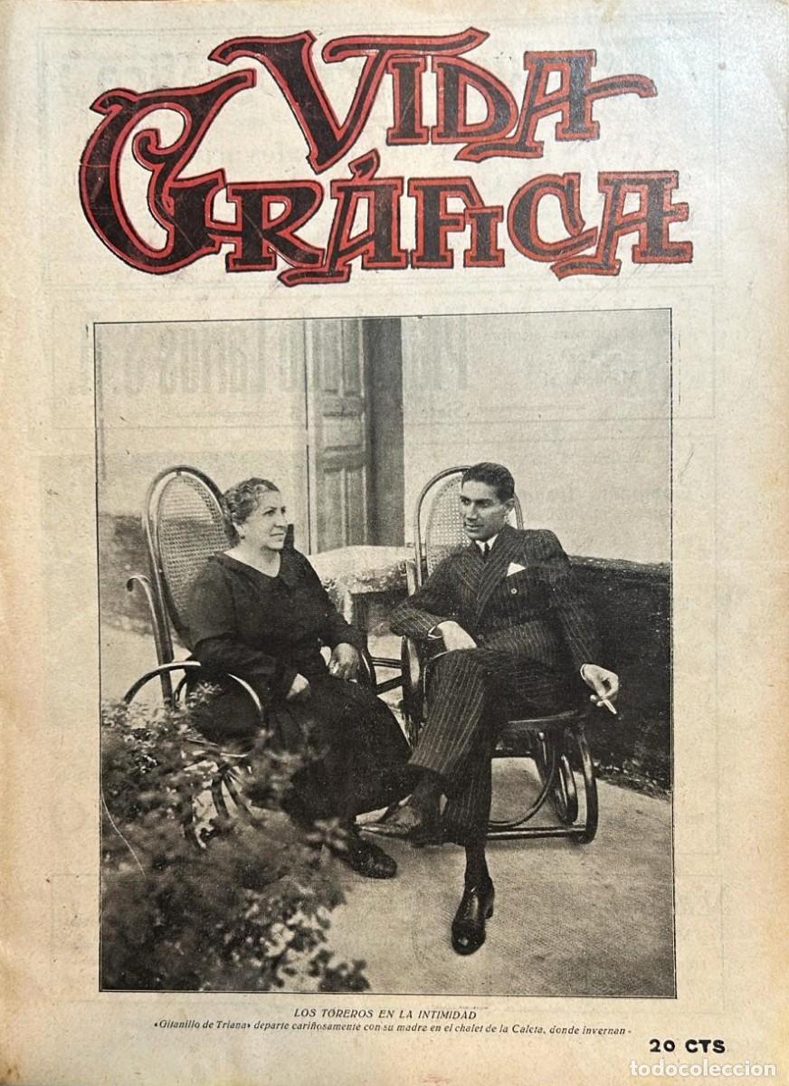 Libros antiguos: VIDA Gr&aacute;fica. A&ntilde;o VI, N&uacute;mero 255. M&aacute;laga 13 de enero de 1930.