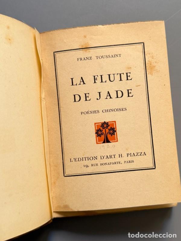 Libros antiguos: La flute de jade - Ex Oriente Lux, 1920 - Foto 4