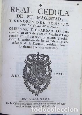 Libros antiguos: Real c&eacute;dula de su Magestad, y se&ntilde;ores del Consejo, por la qual se manda observar y guardar lo declar