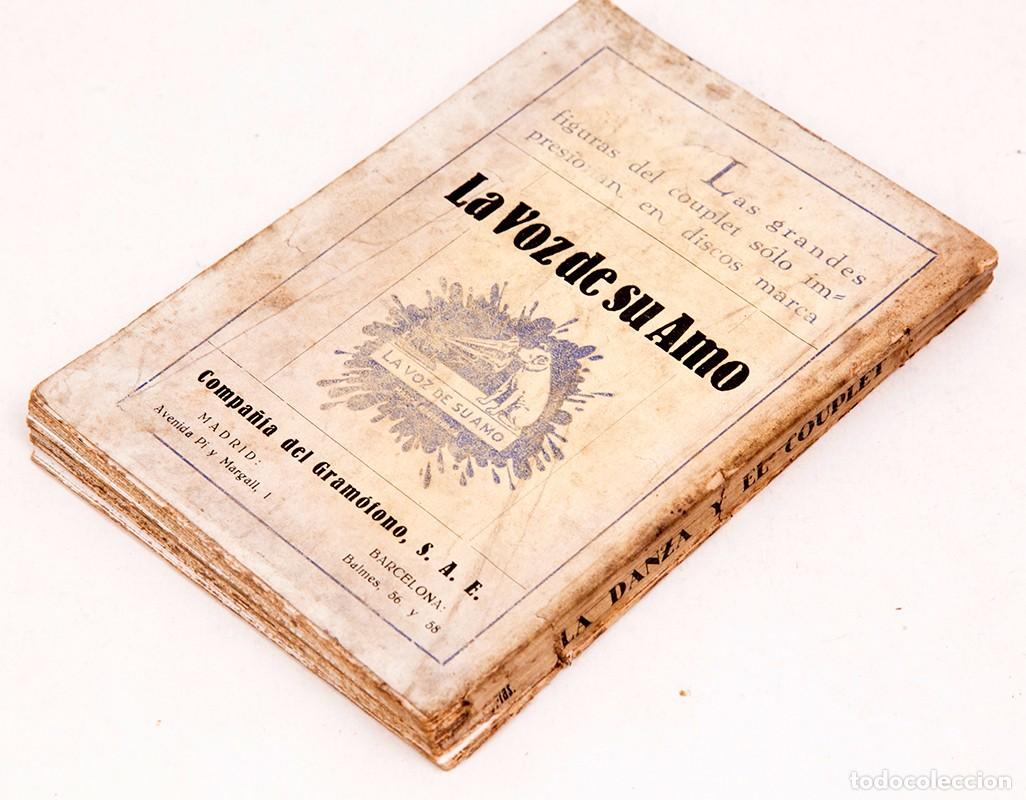 Libros antiguos: La danza y el couplet - 1924 - E. M. S. - Foto 10