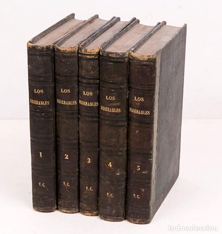 Libros antiguos: LOS MISERABLES - VICTOR HUGO - MADRID 1869 - Foto 2