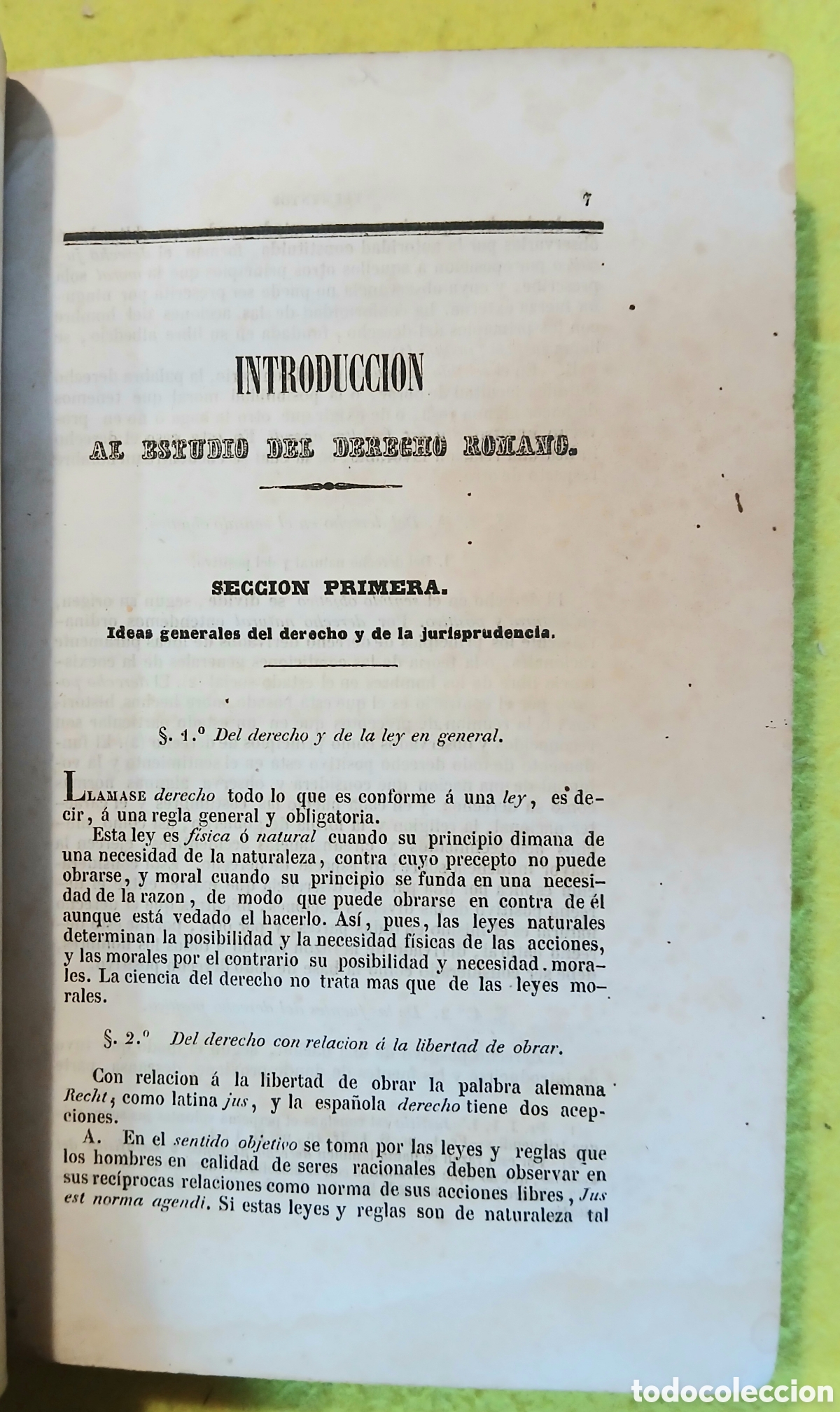 Libros antiguos: Elementos de derecho romano - Foto 3