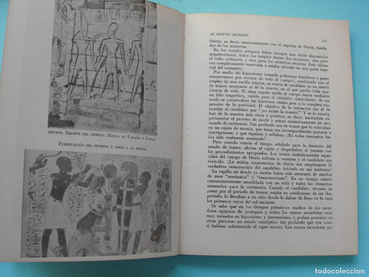 Libros antiguos: EL EGIPTO SECRETO / PAUL BRUNTON / - Foto 11