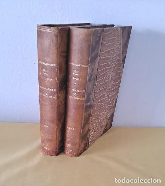 Libri antichi: WILLI ULE - LA TIERRA Y SUS POBLADORES (2 TOMOS) - PRIMERA EDICI&Oacute;N 1929 - LEER DESCRIPCION