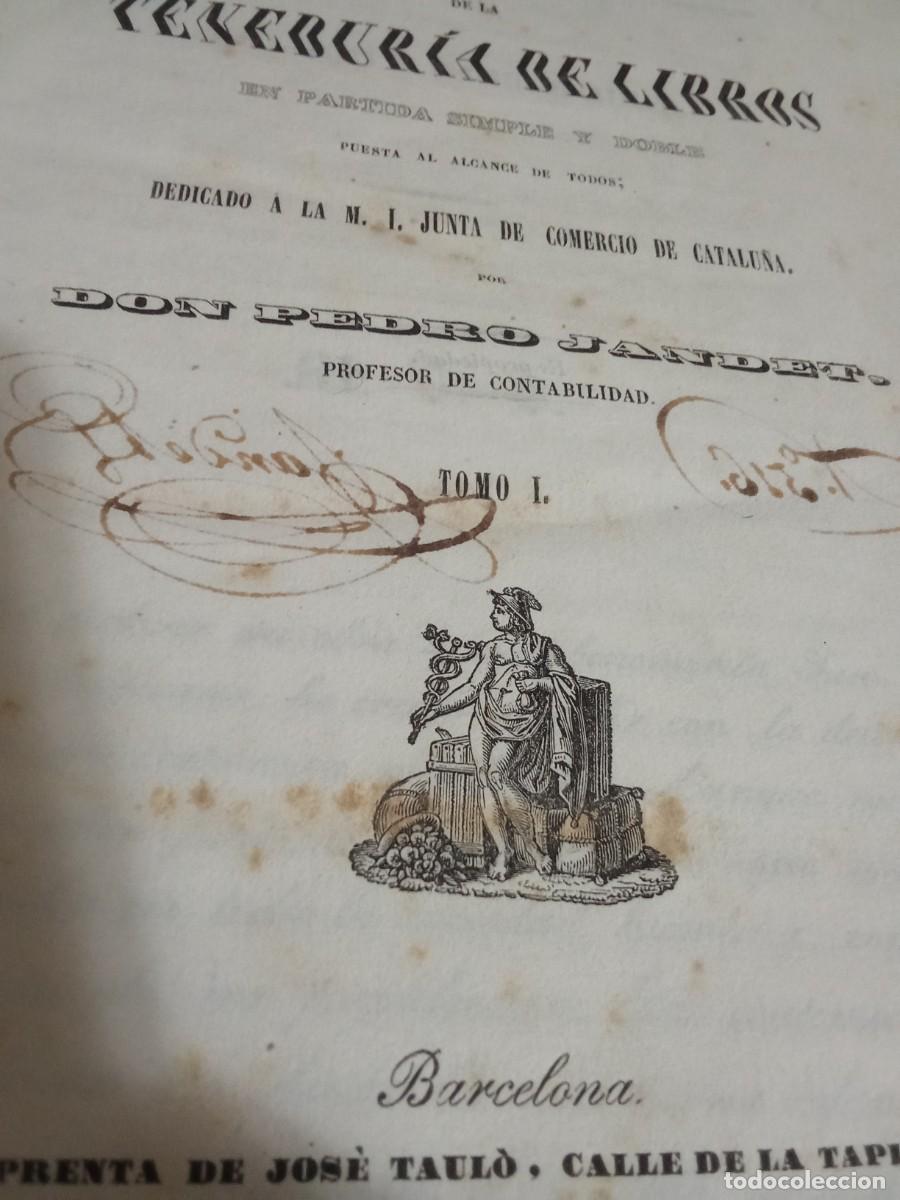 Libros antiguos: Tratado completo de tenedur&iacute;a de libros. - Foto 2