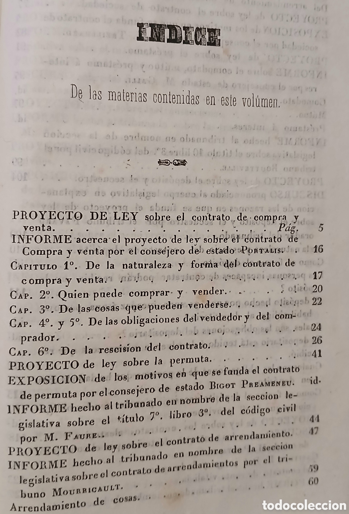 Libros antiguos: Codigo de Napole&oacute;n de la compra y la venta - Foto 7