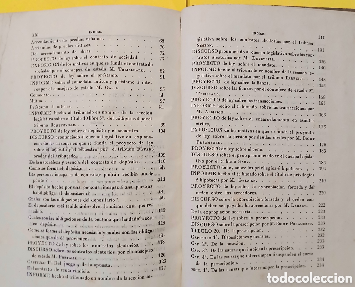 Libros antiguos: Codigo de Napole&oacute;n de la compra y la venta - Foto 8