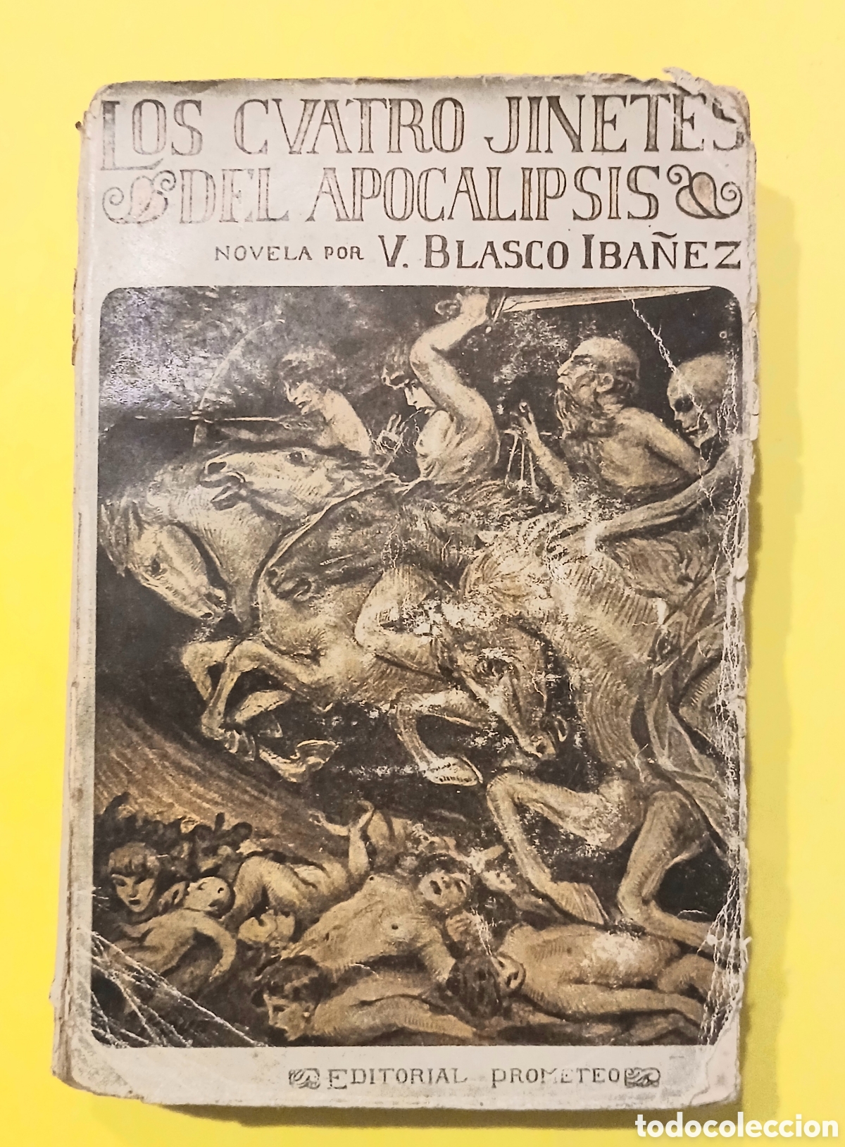 Libros antiguos: Los cuatro jinetes del apocalipsis