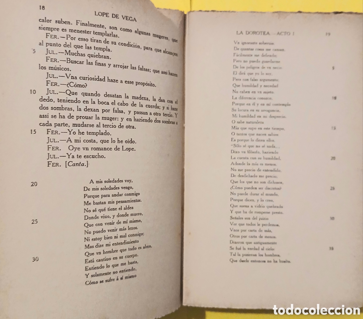 Libros antiguos: La Dorotea, L&oacute;pez de Vega - Foto 7