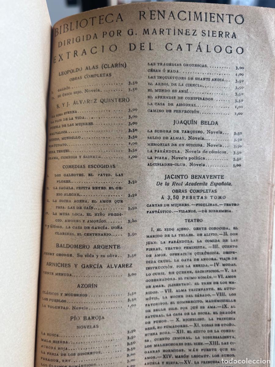 Libros antiguos: Azorin.- La voluntad (Segunda edici&oacute;n) - Foto 5