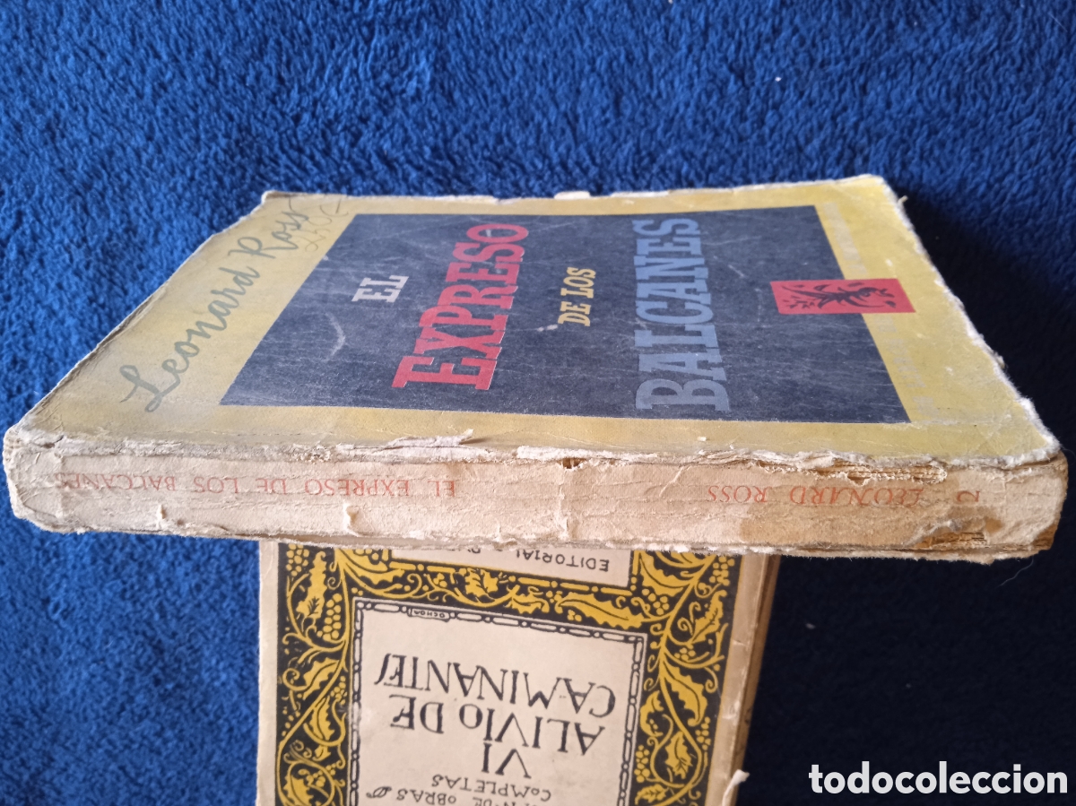 Libros antiguos: EL EXPRESO DE LOS BALCANES. / LEONARD ROSS. - Foto 4