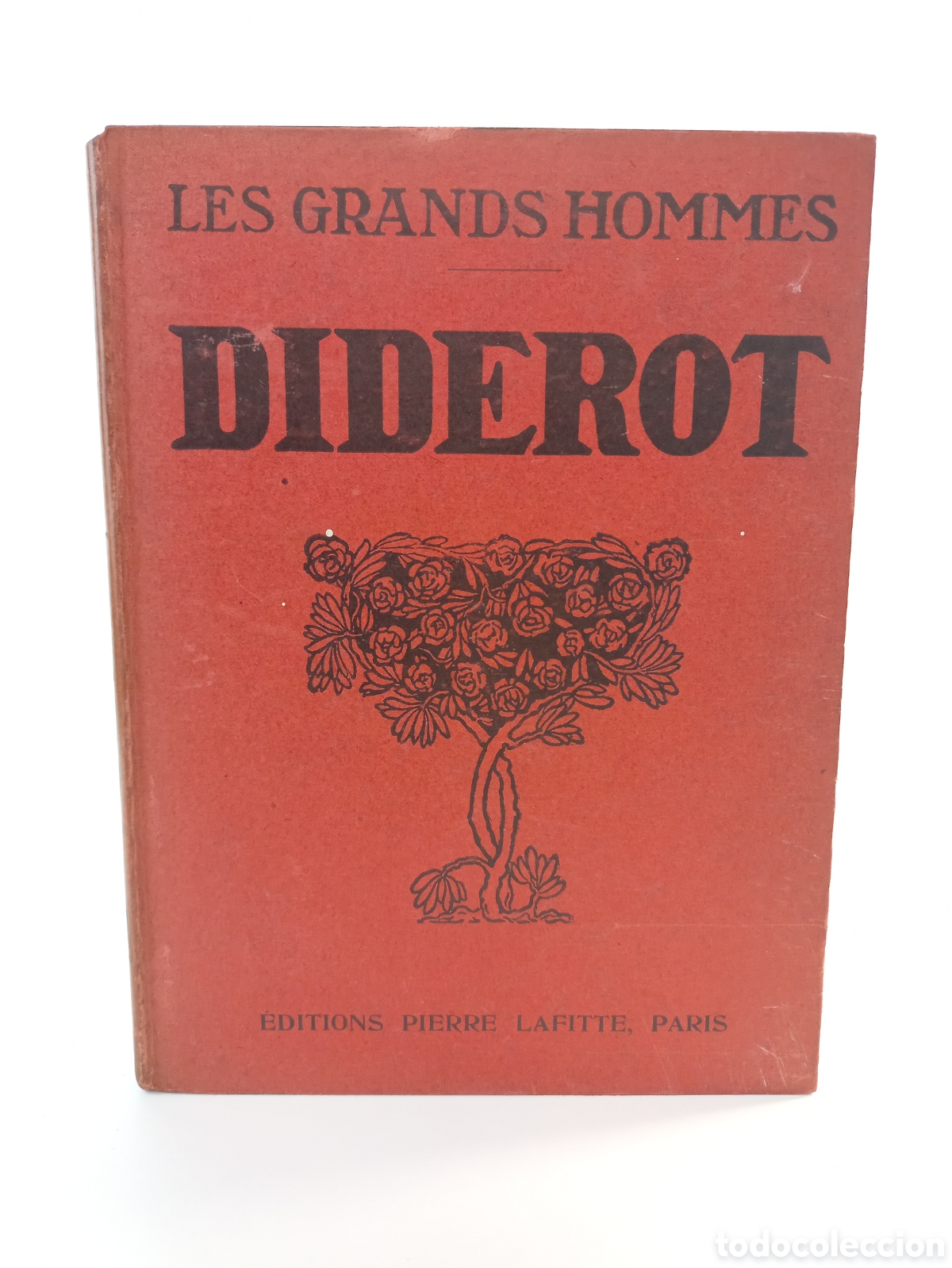 Libros antiguos: Les Grands Hommes. Diderot. Editions Pierre Lafitte, 1913.