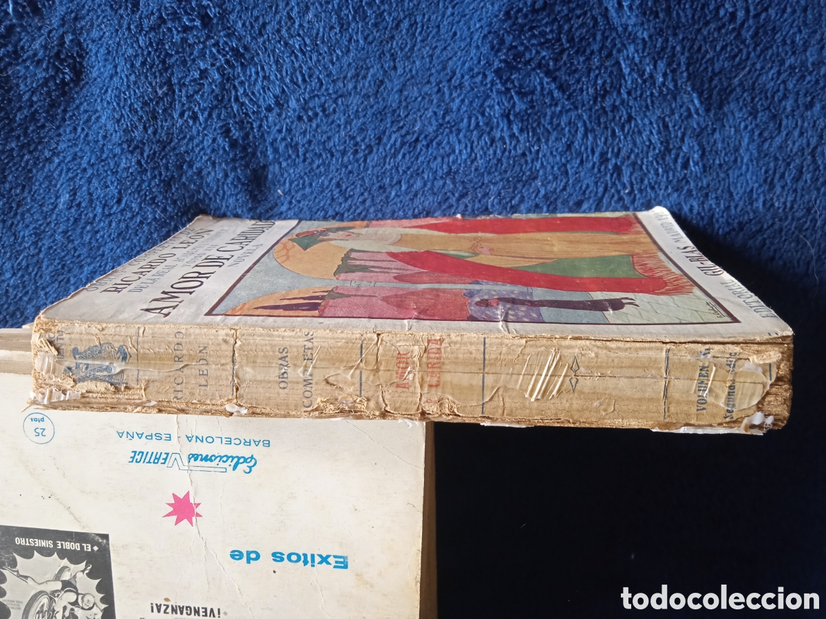 Libros antiguos: OBRAS COMPLETAS DE RICARDO LE&Oacute;N - DESPERTA FERRO! -ED. HERNANDO 1930 - Foto 3