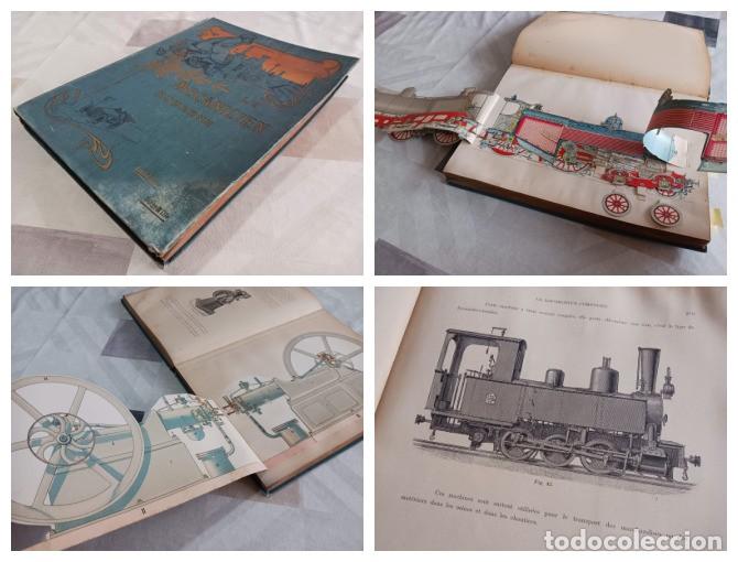 Libros antiguos: LE M&Eacute;CANICIEN MODERNE (EL MEC&Aacute;NICO MODERNO) - TOMO 2: FERROCARRIL, LOCOMOTORA, M&Aacute;QUINA DE VAPOR...