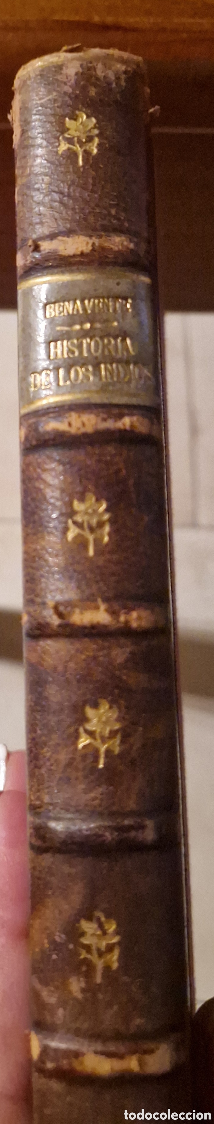 Libros antiguos: HISTORIA DE LOS INDIOS DE LA NUEVA ESPA&Ntilde;A - Foto 3