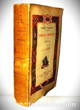 Libros antiguos: OBRAS COMPLETAS DE FERNAN CABALLERO. NOVELAS II. LA GAVIOTA ... 1895