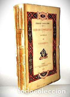 Libros antiguos: OBRAS COMPLETAS DE FERNAN CABALLERO. NOVELAS III. CLEMENCIA ... 1898