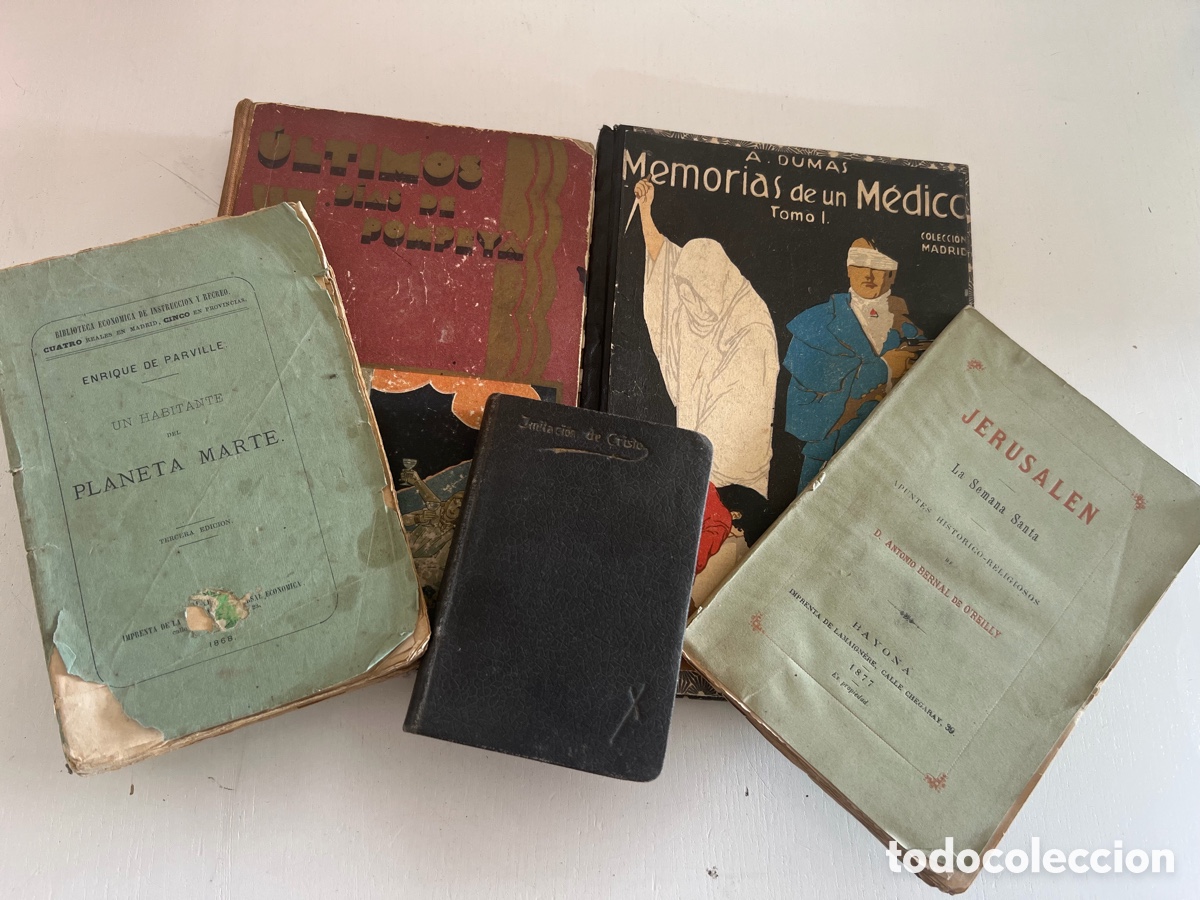 Libros antiguos: Lote libros siglo XIX