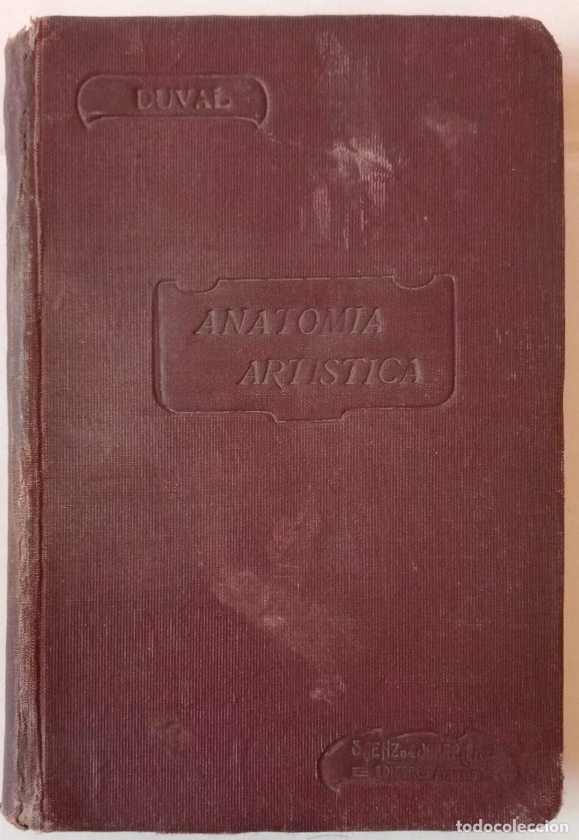 Libros antiguos: COMPENDIO DE ANATOM&Iacute;A, PARA USO DE ARTISTAS - MATHIAS DUVAL - ED. S&Aacute;ENZ DE JUBERA, HNOS. / MADRID