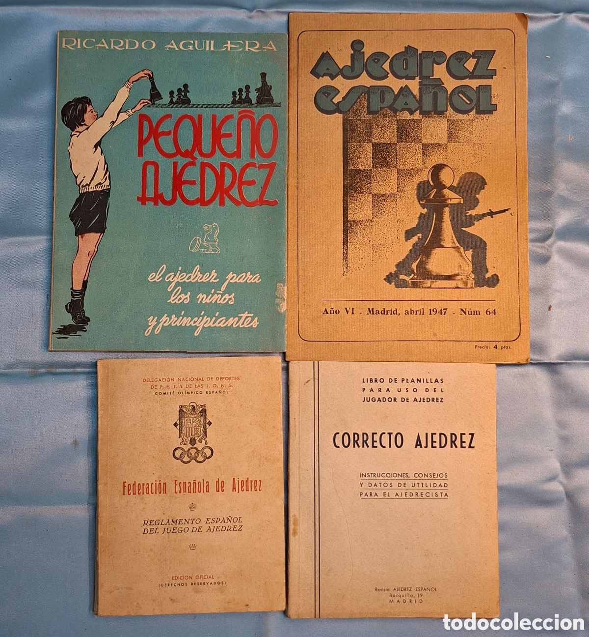 Libros antiguos: Publicaciones sobre ajedrez - Foto 3