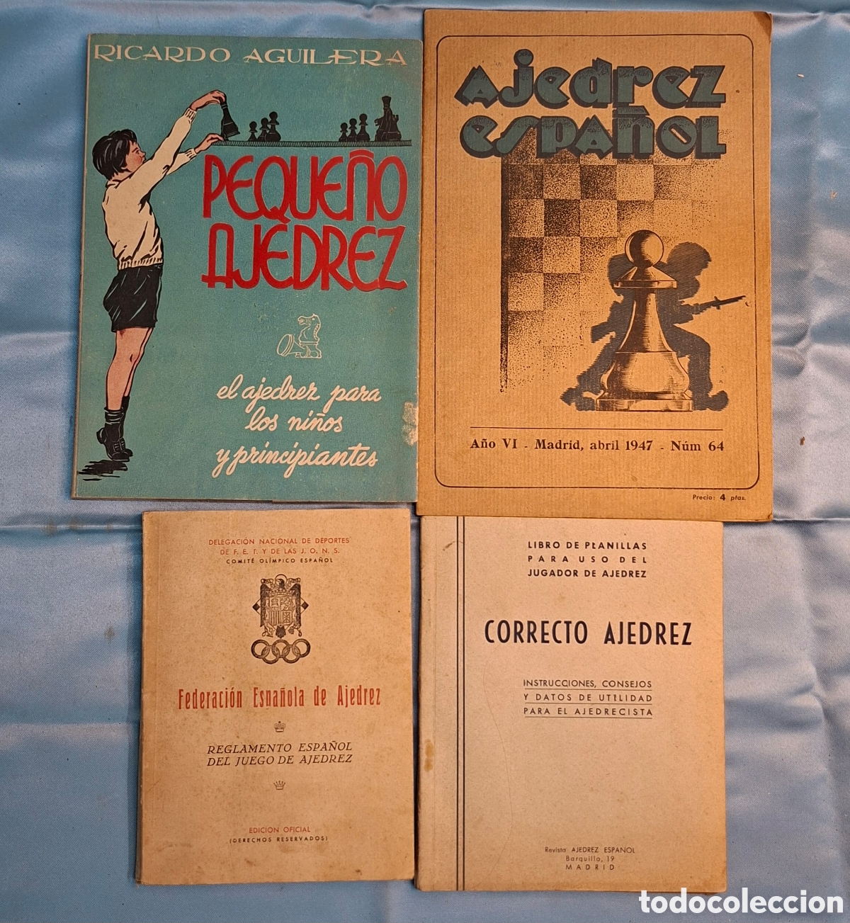 Libros antiguos: Publicaciones sobre ajedrez - Foto 5