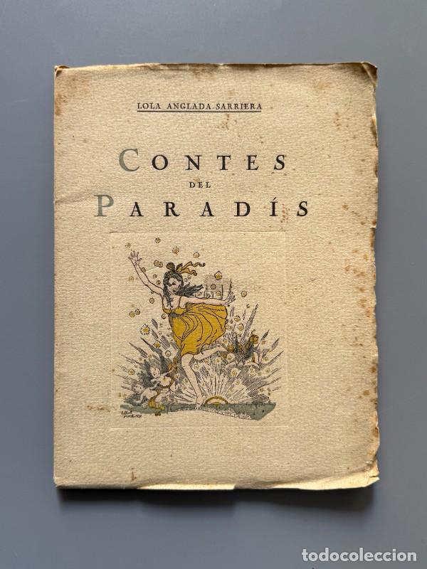 Old books: Contes del parad&iacute;s, Lola Anglada - Editorial Catalana, 1920