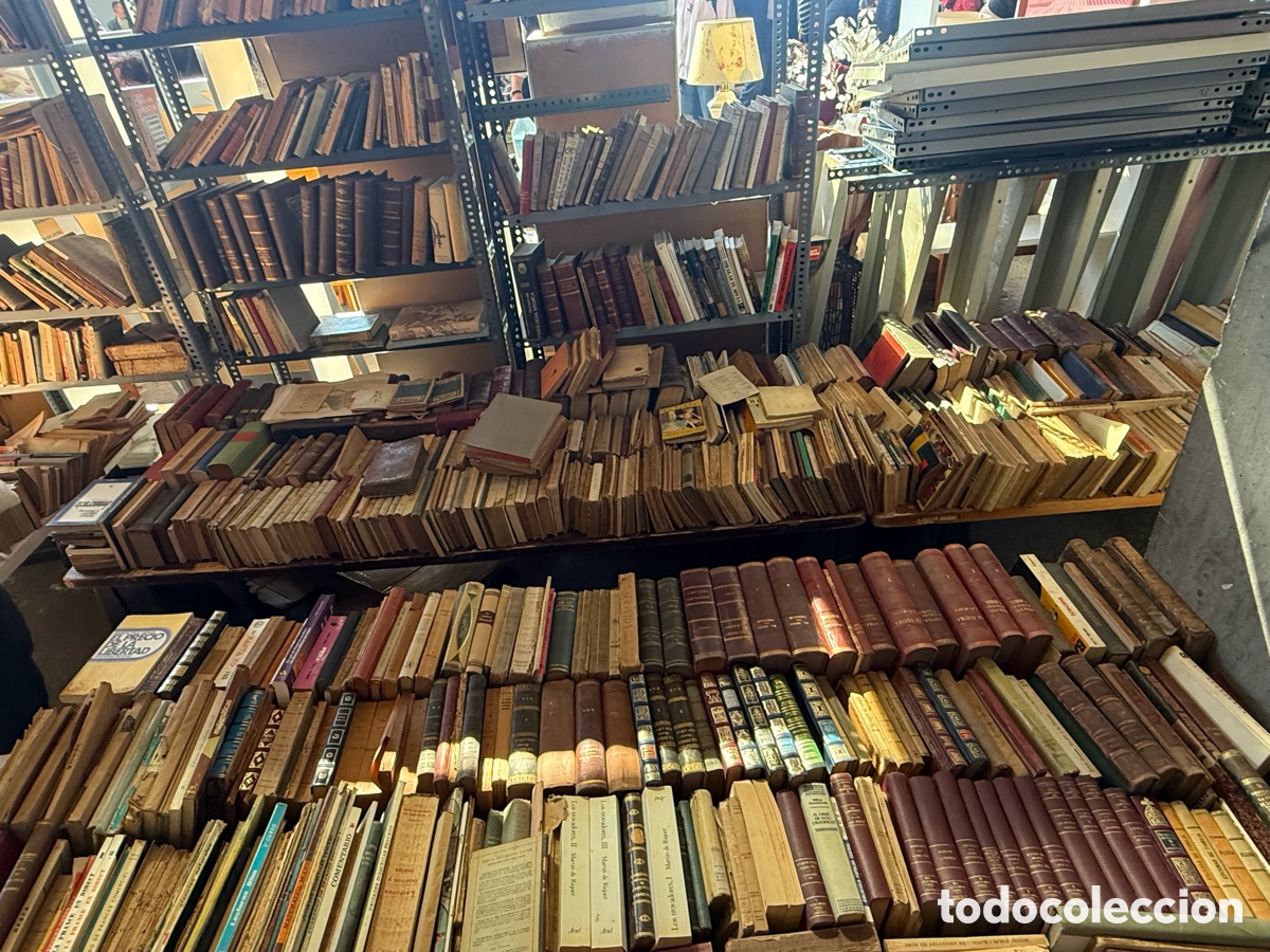 Libros antiguos: Gran lote biblioteca antigua particular m&aacute;s de 2.000 libros antiguos vintage reventa colecci&oacute;n