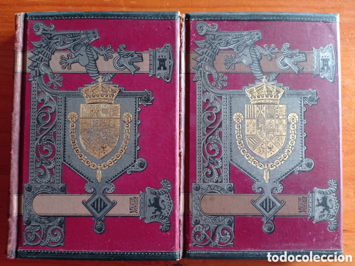 Libros antiguos: HISTORIA GENERAL DE ESPA&Ntilde;A, MODESTO LAFUENTE, TOMOS 22-24, A&Ntilde;O 1890, MONTANER Y SIMON EDITORES