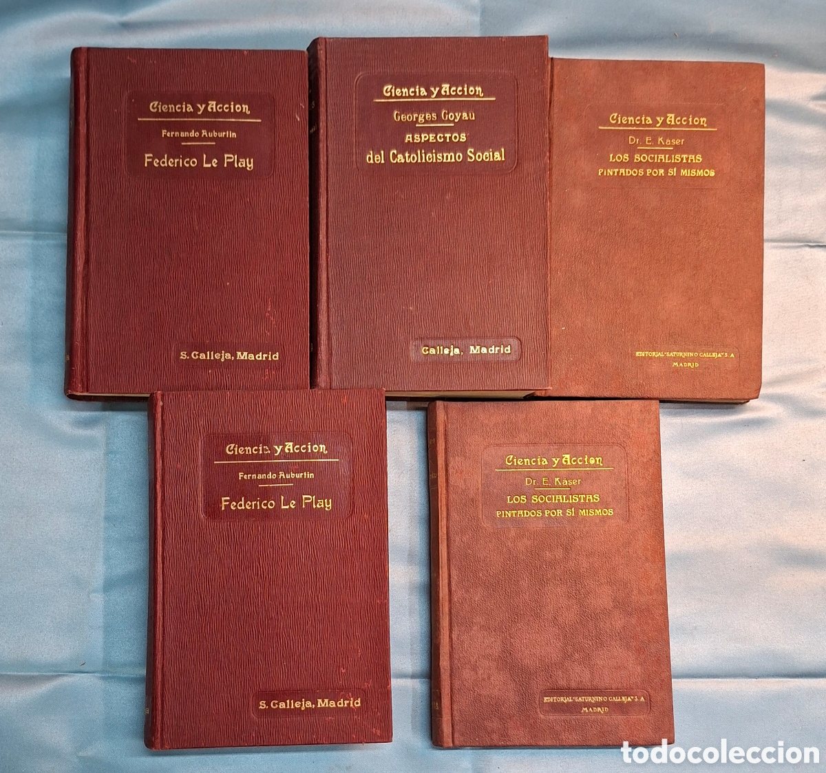 Libros antiguos: Colecci&oacute;n Libros Ciencia y Acci&oacute;n - Foto 4