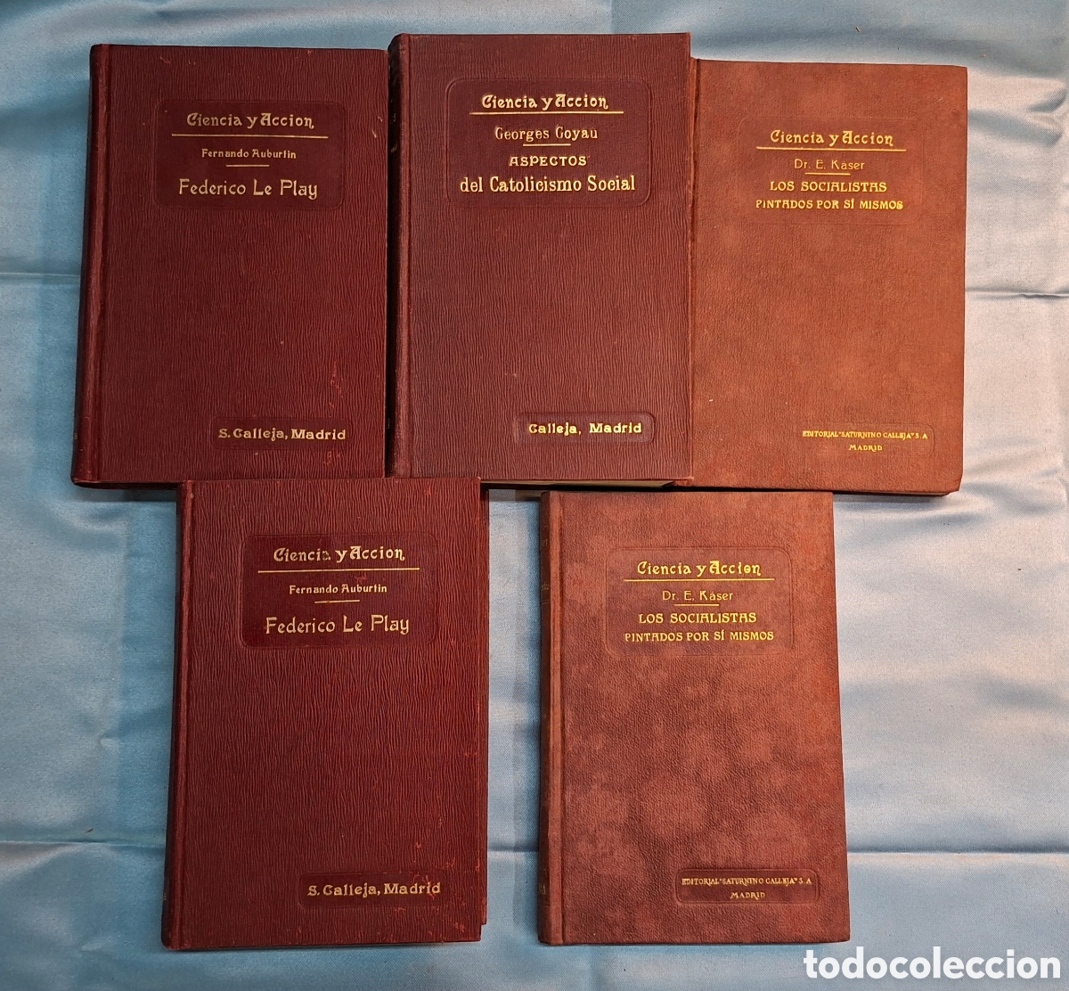 Libros antiguos: Colecci&oacute;n Libros Ciencia y Acci&oacute;n