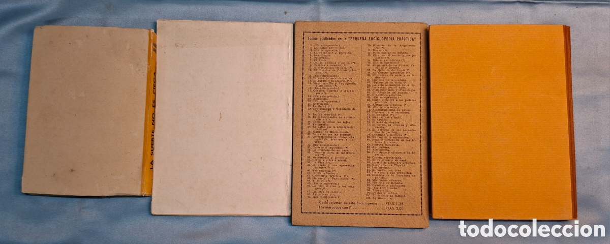 Libros antiguos: Colecci&oacute;n 4 Libros Antiguos Espa&ntilde;ol - Foto 2