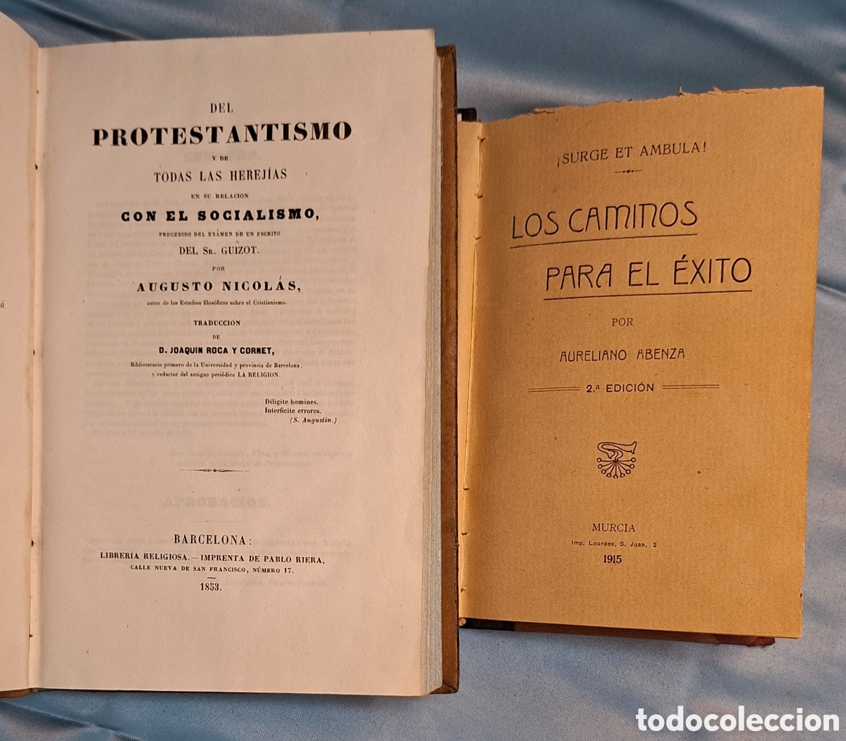 Libros antiguos: Colecci&oacute;n de libros antiguos - Foto 6