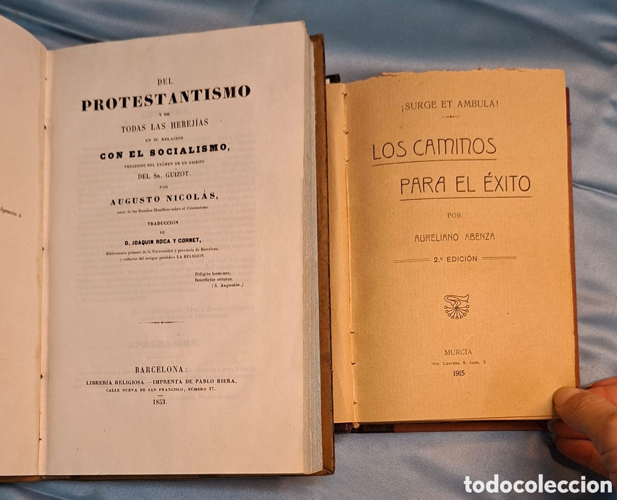 Libros antiguos: Colecci&oacute;n de libros antiguos