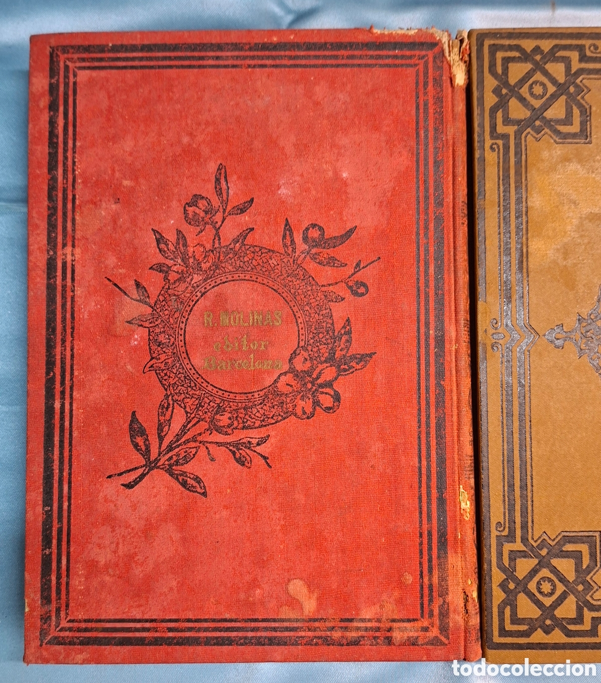 Libros antiguos: Colecci&oacute;n de tres libros antiguos - Foto 4