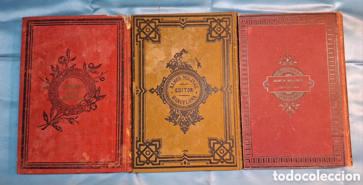 Libros antiguos: Colecci&oacute;n de tres libros antiguos - Foto 5