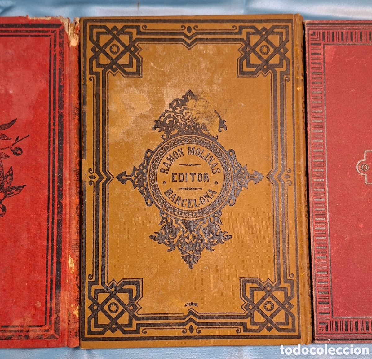 Libros antiguos: Colecci&oacute;n de tres libros antiguos - Foto 9