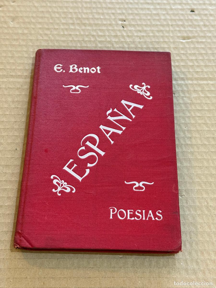 Libros antiguos: EDUARDO BENOT / 1&ordf; EDICION / DEDICATORIA / DEDICADO / GUERRA DE AFRICA